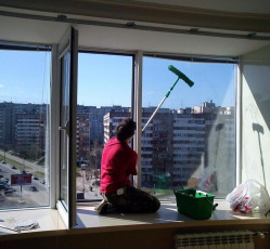 Мытье окон в однокомнатной квартире Борисоглебск